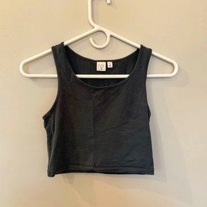 Nordstrom Dark green crop top